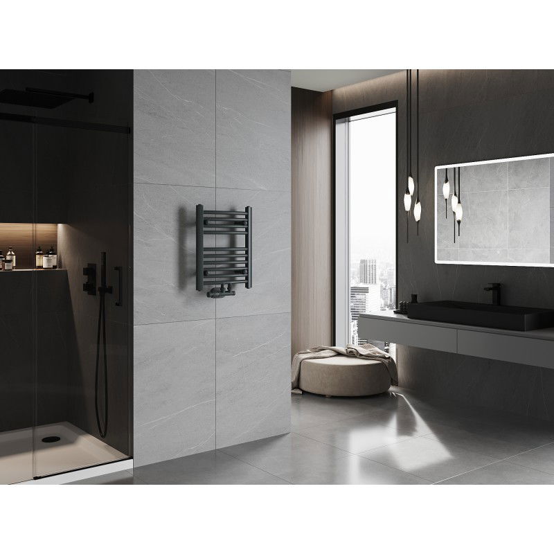 Mexen Ares calorifer baie 500 x 400 mm, 179 W, antracit - W102-0500-400-00-66