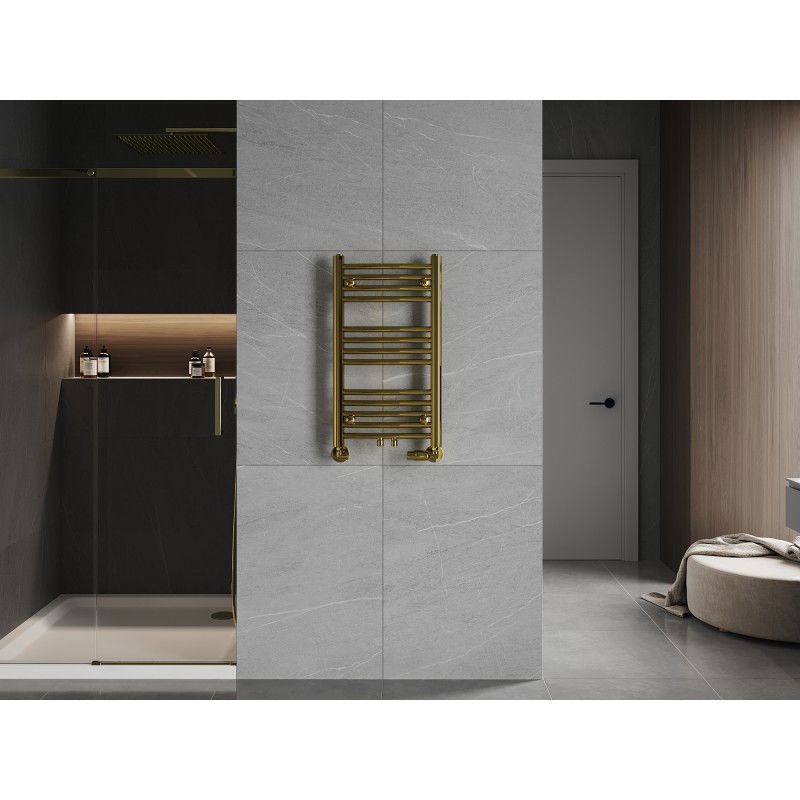 Mexen Ares fürdőszobai radiátor 700 x 400 mm, 189 W, arany - W102-0700-400-00-50