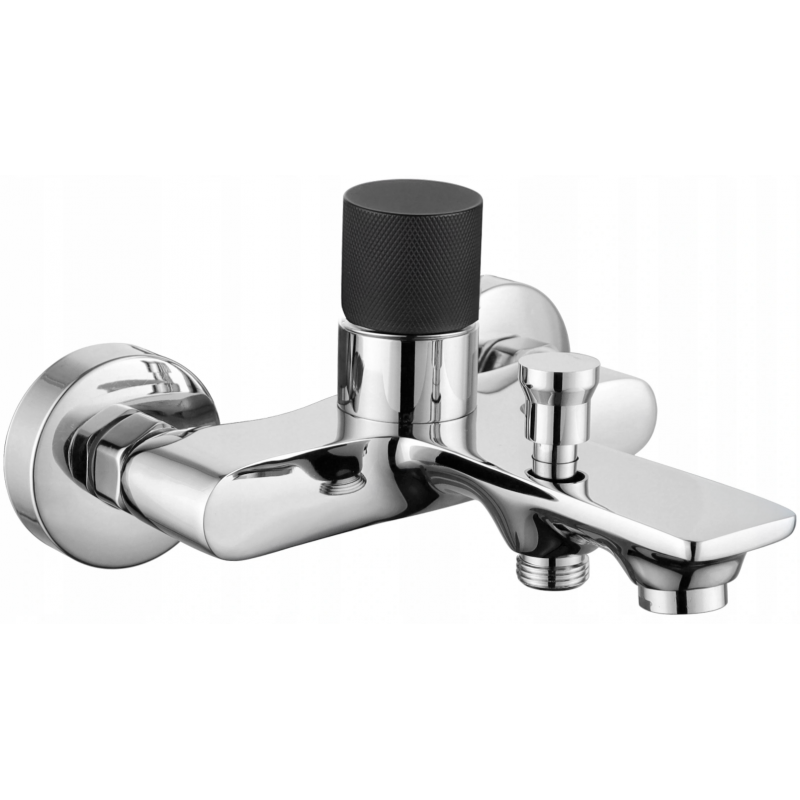 Mexen Royo One baterie cadă, crom/negru - 72231-07