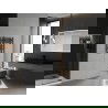 Mexen Ares fürdőszobai radiátor 700 x 400 mm, 240 W, antracit - W102-0700-400-00-66