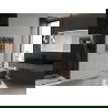 Mexen Ares fürdőszobai radiátor 700 x 400 mm, 240 W, antracit - W102-0700-400-00-66