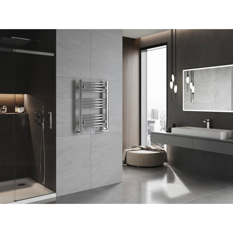 Mexen Ares calorifer baie 700 x 500 mm, 226 W, crom - W102-0700-500-00-01