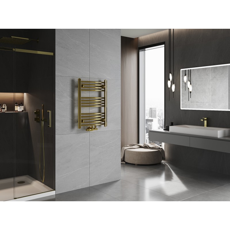 Mexen Ares radiator pentru baie 700 x 500 mm, 226 W, auriu - W102-0700-500-00-50