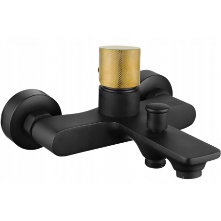 Mexen Royo One baterie de cadă, negru/auriu - 72230-75