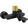 Mexen Royo One baterie pentru cadă, negru/auriu - 72230-75