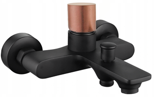 Mexen Royo One baterie cadă, negru/auriu roz - 72230-76