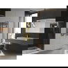 Mexen Ares fürdőszobai radiátor 900 x 400 mm, 246 W, arany - W102-0900-400-00-50