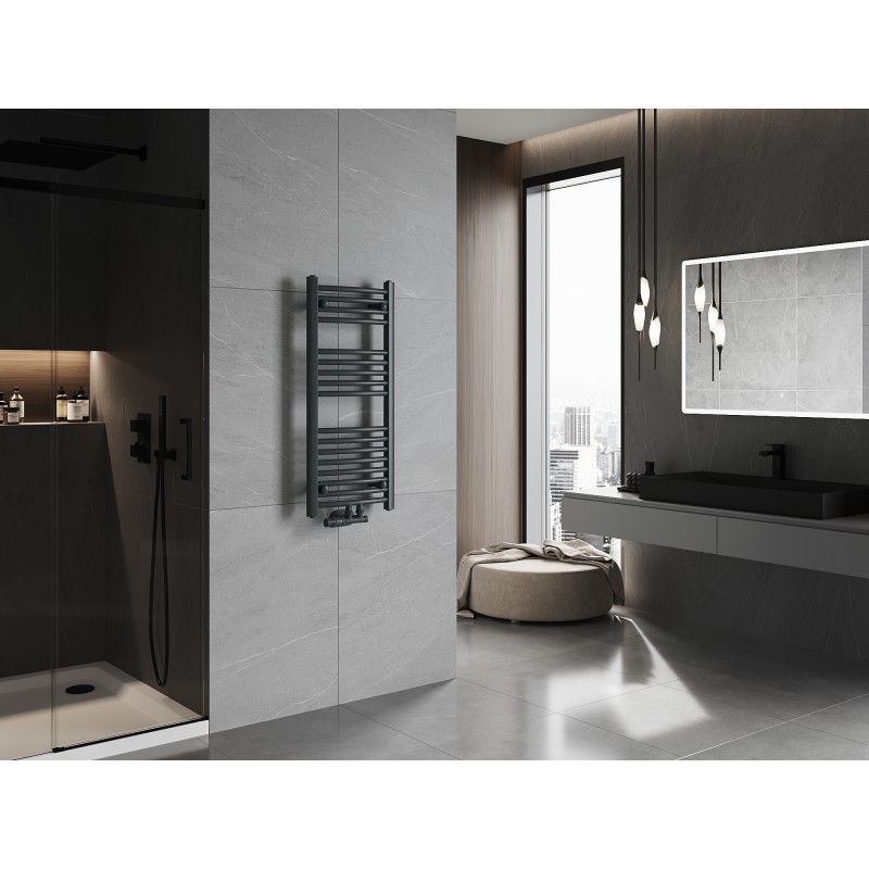 Mexen Ares radiator de baie 900 x 400 mm, 312 W, antracit - W102-0900-400-00-66