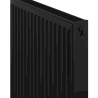 Mexen C21 radiator cu plăci 400 x 600 mm, conexiune laterală, 556 W, negru - W421-040-060-70