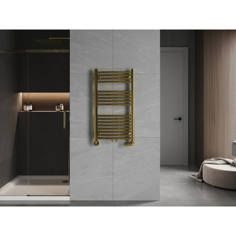 Mexen Ares fürdőszobai radiátor 900 x 500 mm, 294 W, arany - W102-0900-500-00-50