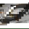 Mexen Ares fürdőszobai radiátor 900 x 500 mm, 294 W, arany - W102-0900-500-00-50