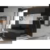 Mexen Ares fürdőszobai radiátor 900 x 500 mm, 372 W, antracit - W102-0900-500-00-66