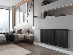 Mexen C21 radiator platou 500 x 1400 mm, conectare laterală, 1551 W, negru - W421-050-140-70