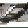 Mexen Ares fürdőszobai radiátor 900 x 600 mm, 342 W, arany - W102-0900-600-00-50