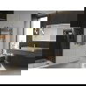 Mexen Ares fürdőszobai radiátor 900 x 600 mm, 342 W, arany - W102-0900-600-00-50