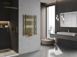 Mexen Ares radiator de baie 900 x 600 mm, 342 W, auriu - W102-0900-600-00-50