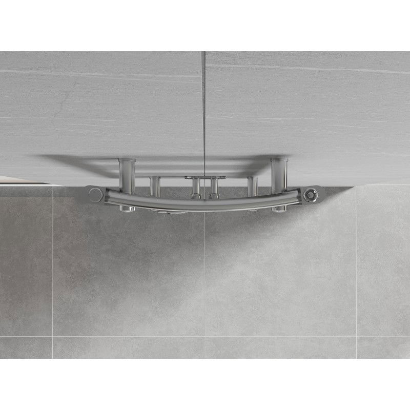 Mexen Ares törölközőszárítós radiátor 1200 x 400 mm, 349 W, króm - W102-1200-400-00-01