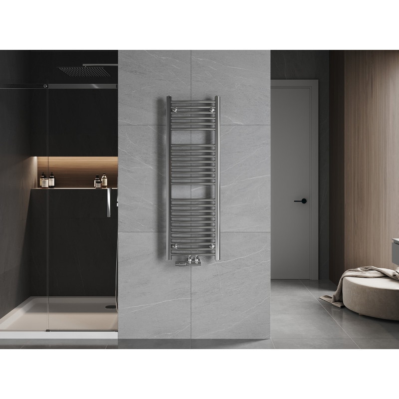 Mexen Ares fürdőszobai radiátor 1200 x 400 mm, 349 W, króm - W102-1200-400-00-01