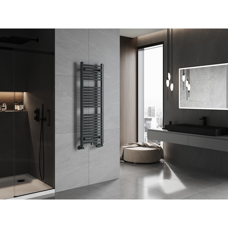 Mexen Ares radiator pentru baie 1200 x 400 mm, 442 W, antracit - W102-1200-400-00-66