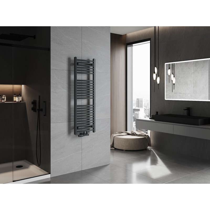 Mexen Ares radiator pentru baie 1200 x 400 mm, 442 W, antracit - W102-1200-400-00-66