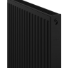Mexen C21 900 x 400 mm-es lapradiátor, oldalsó csatlakozású, 710 W, fekete - W421-090-040-70