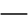 Mexen C21 900 x 400 mm-es lapradiátor, oldalsó csatlakozású, 710 W, fekete - W421-090-040-70