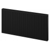 Mexen C21 900 x 400 mm-es lapradiátor, oldalsó csatlakozású, 710 W, fekete - W421-090-040-70