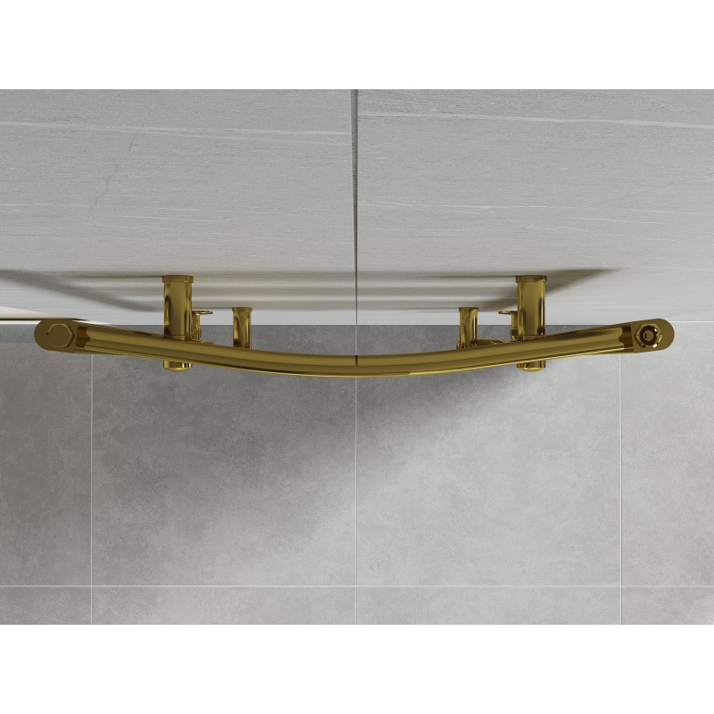 Mexen Ares Fürdőszobai radiátor 1200 x 600 mm, 490 W, arany színű - W102-1200-600-00-50