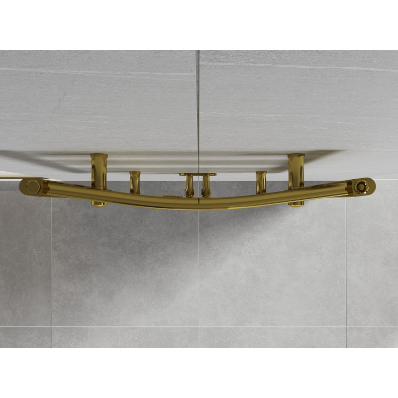 Mexen Ares Fürdőszobai radiátor 1200 x 600 mm, 490 W, arany színű - W102-1200-600-00-50