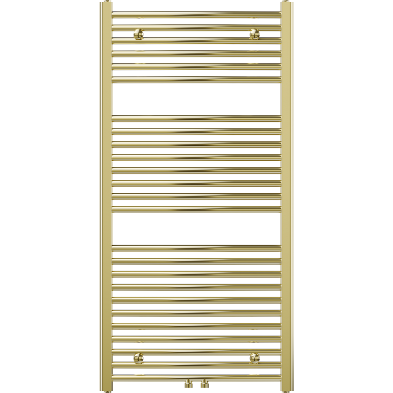 Mexen Ares fürdőszobai radiátor 1200 x 600 mm, 490 W, arany - W102-1200-600-00-50