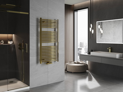 Mexen Ares calorifer baie 1200 x 600 mm, 490 W, auriu - W102-1200-600-00-50