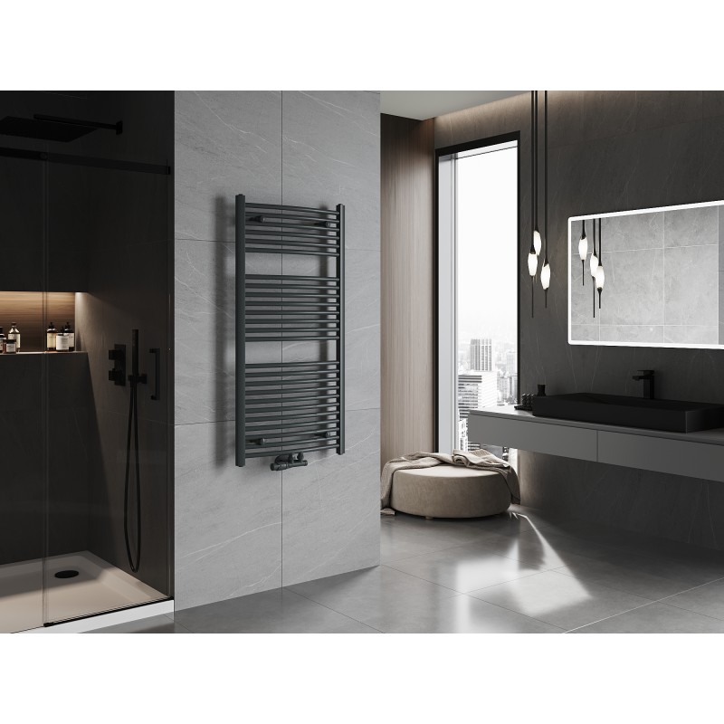 Mexen Ares radiator de baie 1200 x 600 mm, 620 W, antracit - W102-1200-600-00-66