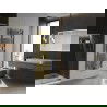 Mexen Ares fürdőszobai radiátor 1500 x 500 mm, 498 W, arany - W102-1500-500-00-50