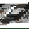 Mexen Ares fürdőszobai radiátor 1500 x 600 mm, 733 W, antracit - W102-1500-600-00-66