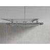 Mexen Ares radiator baie 1800 x 500 mm, 647 W, crom - W102-1800-500-00-01