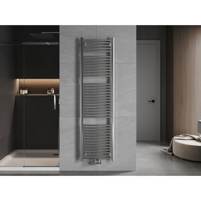 Mexen Ares fürdőszobai radiátor 1800 x 500 mm, 647 W, króm - W102-1800-500-00-01