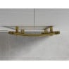 Mexen Ares radiator baie 1800 x 500 mm, 647 W, auriu - W102-1800-500-00-50