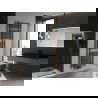 Mexen Ares fürdőszobai radiátor 1800 x 500 mm, 820 W, antracit - W102-1800-500-00-66