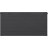 Mexen Line CVL22 panel radiátor 400 x 1800 mm, alsó bekötés, 2049 W, antracit - W622L-040-180-66