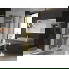 Mexen Ares fürdőszobai radiátor 1800 x 600 mm, 757 W, arany - W102-1800-600-00-50