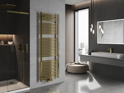 Mexen Ares fürdőszobai radiátor 1800 x 600 mm, 757 W, arany - W102-1800-600-00-50