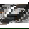 Mexen Ares fürdőszobai radiátor 1800 x 600 mm, 958 W, antracit - W102-1800-600-00-66