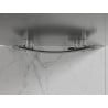 Radiator de baie Mexen Helios 800 x 500 mm, 301 W, crom - W103-0800-500-00-01