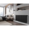 Radiator plat din Mexen C33 600 x 1500 mm, conectare laterală, 3502 W, negru - W433-060-150-70