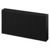 Mexen C33 lapradiátor 600 x 1600 mm, oldalsó csatlakozás, 3735 W, fekete - W433-060-160-70