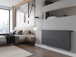 Radiator plat cu linii Mexen CVL22 600 x 1200 mm, cu racord inferior, 1899 W, antracit - W622L-060-120-66