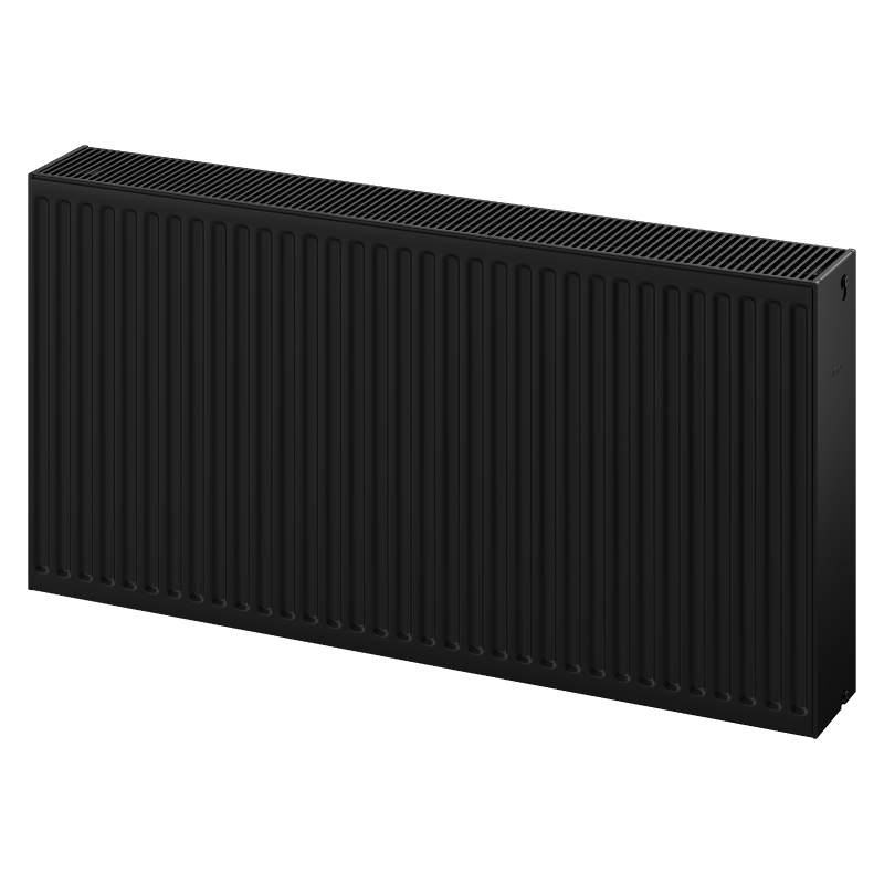 Mexen C33 lemezradiátor 900 x 1600 mm, oldali csatlakozás, 5091 W, fekete - W433-090-160-70