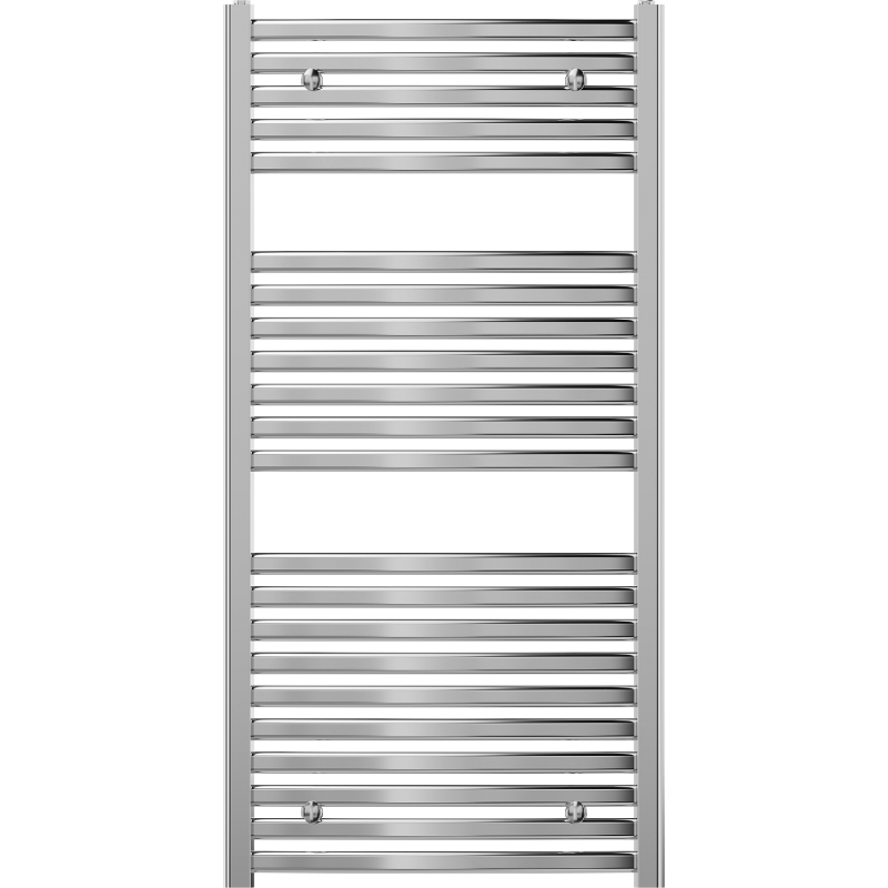 Mexen Helios 1200 x 600 mm-es fürdőszobai radiátor, 521 W, króm - W103-1200-600-00-01