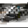 Mexen Helios fürdőszobai radiátor 1200 x 600 mm, 563 W, antracit - W103-1200-600-00-66