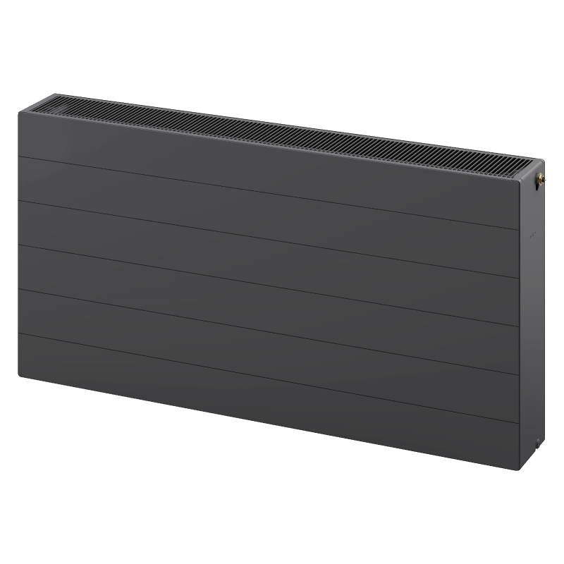 Mexen Line CVL33 lapos radiátor 400 x 1100 mm, alsó csatlakozás, 1740 W, antracitszürke - W633L-040-110-66